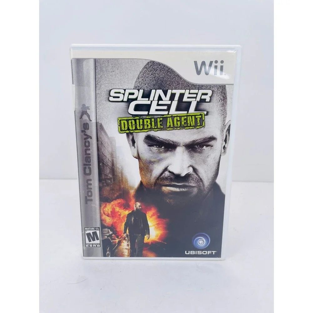 Tom Clancy's Splinter Cell: Double Agent (Wii, 2006) Complete W/ Manual